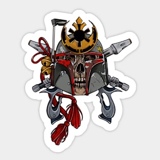 Ninja Fett Sticker